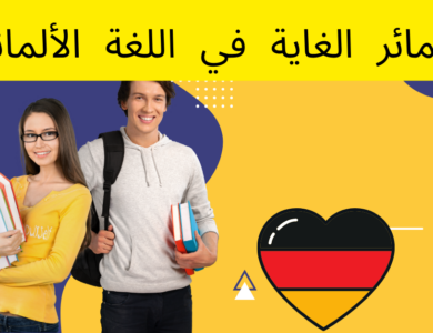 ضمائر الغاية في اللغة الألمانية