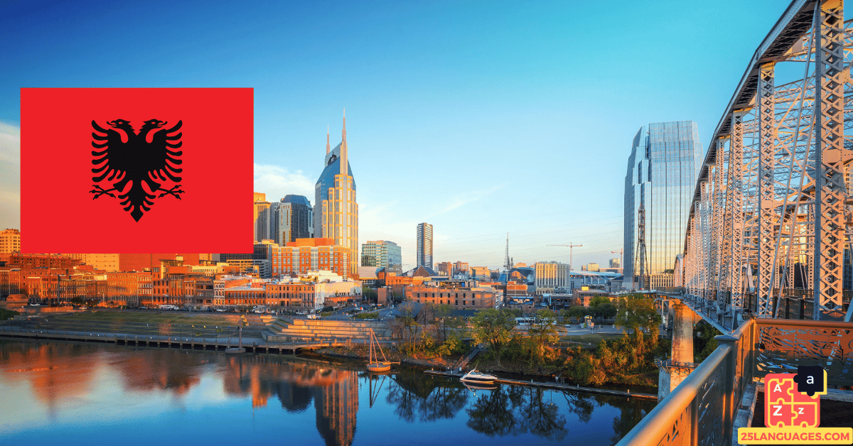 Learn Albanian - Names of Places in the City