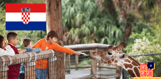 Learn Croatian - Phrases in the zoo