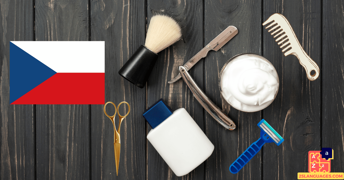 Learn Czech - Barber Tools