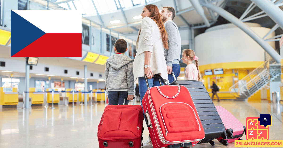 Learn Czech - Phrases for Travel and airports