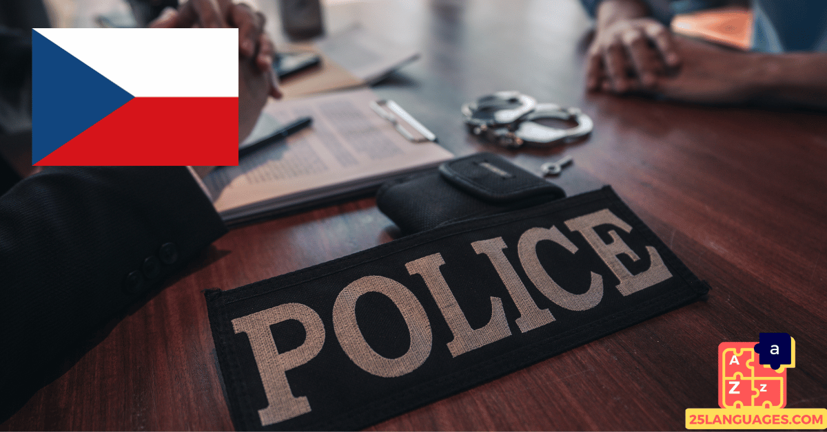 Learn Czech - Phrases At the police station