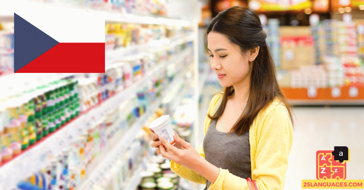 Learn Czech - Phrases for Grocery shopping
