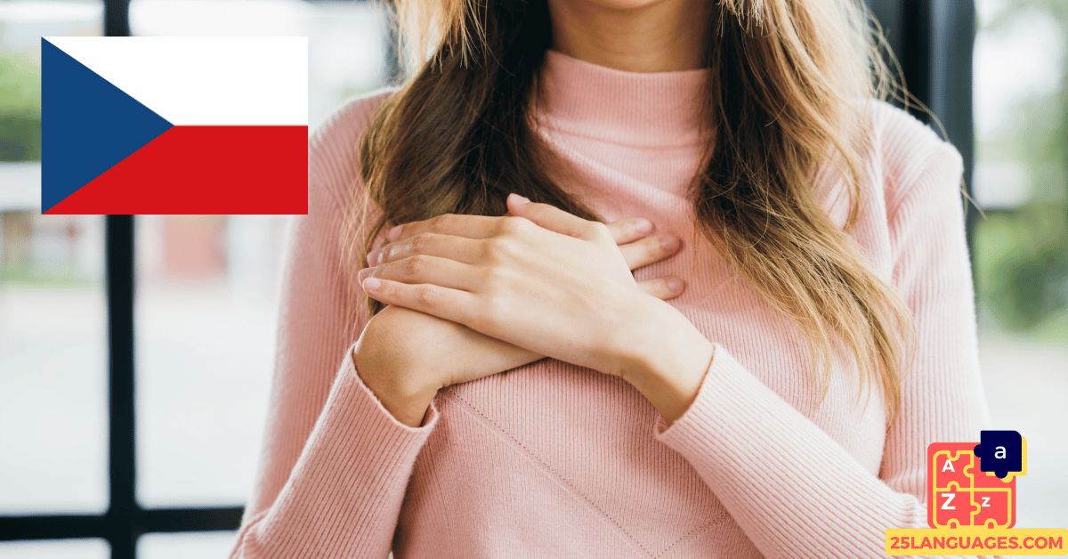 Learn Czech - Phrases for Thanks and apologies