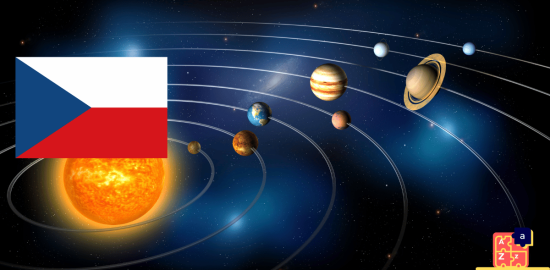 Learn Czech - Planets of the Solar System