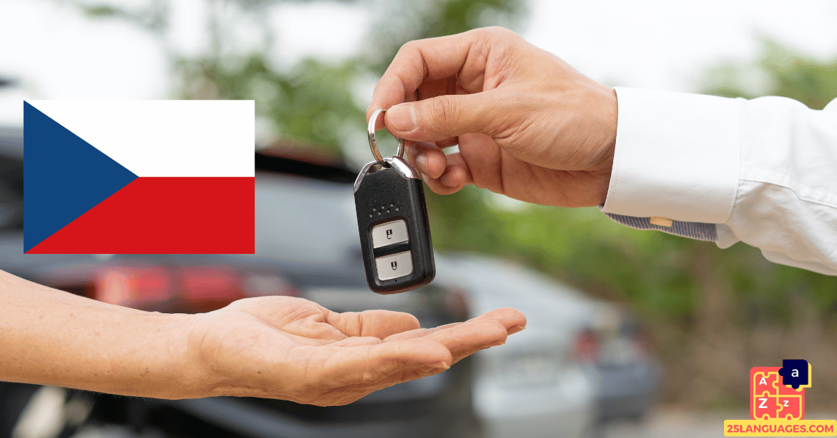 Learn Czech - Car Rental Vocabulary