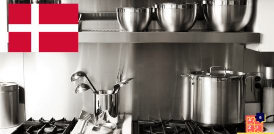 Learn Danish - Kitchen Utensils