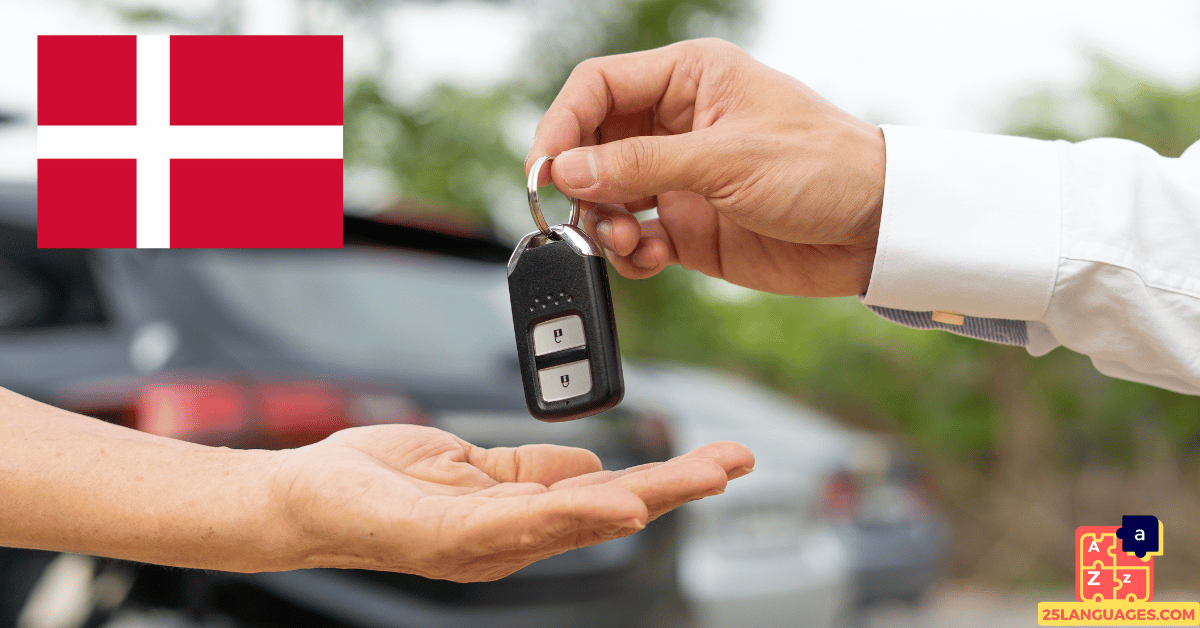 Learn Danish - Car Rental Vocabulary