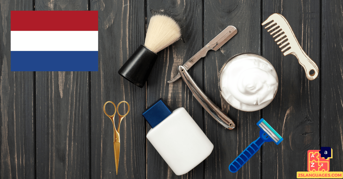 Apprendre le néerlandais - Outils du coiffeur