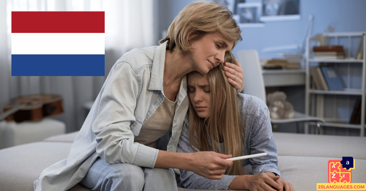 Learn Dutch - Consolation and Moral Support