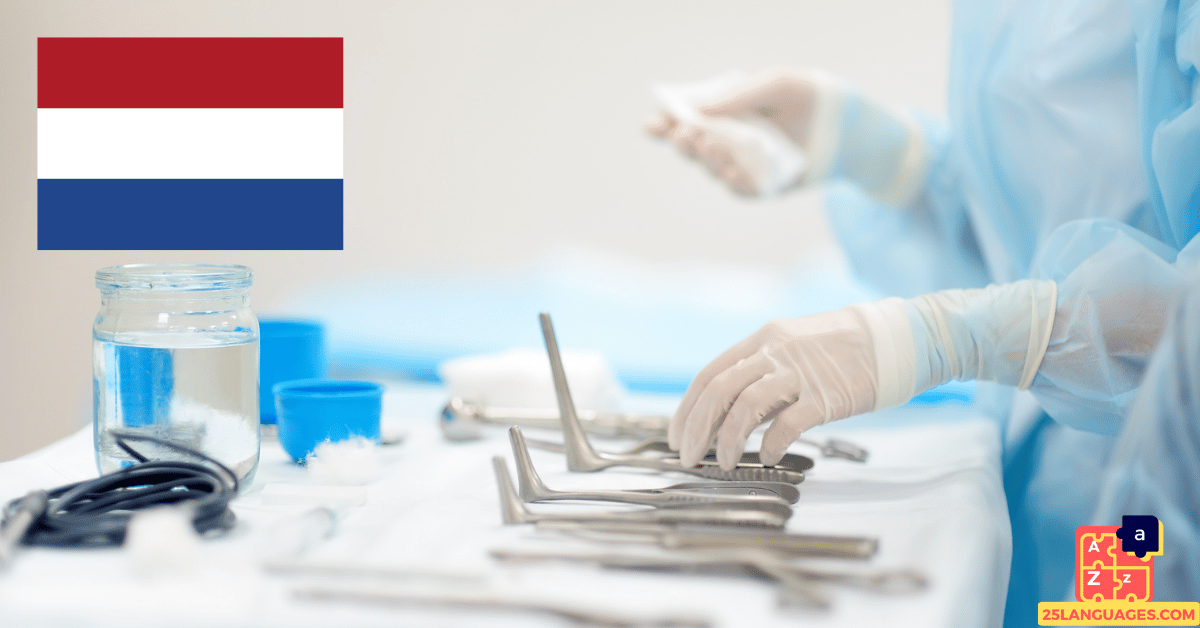 Learn Dutch - Doctor's Tools