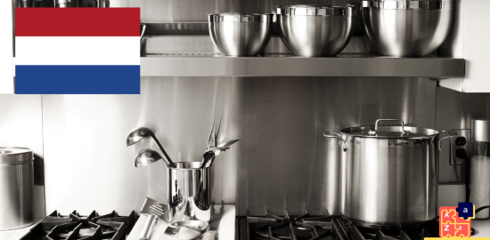 Learn Dutch - Kitchen Utensils