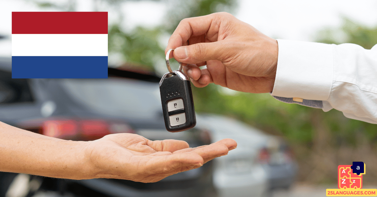 Learn Dutch - Car Rental Vocabulary