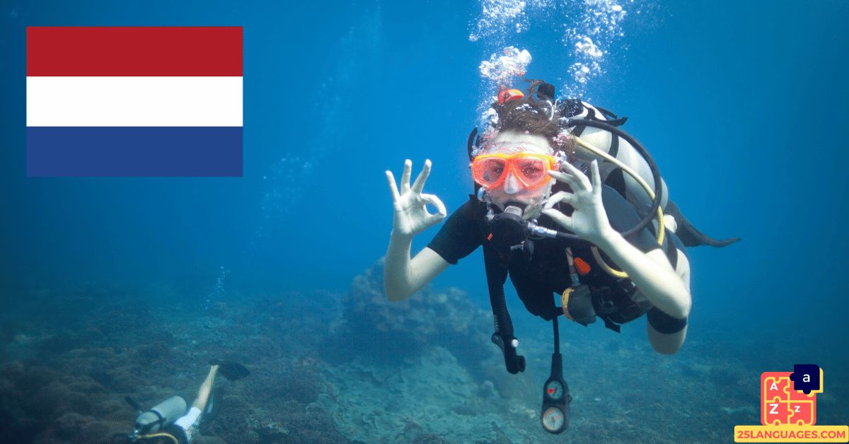 Apprendre le néerlandais - Équipements de natation et de plongée