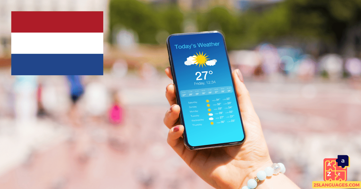 Learn Dutch - Weather Conditions