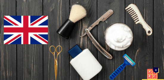 Learn English - Barber Tools