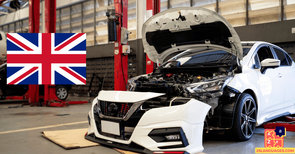 Learn English - Car Parts
