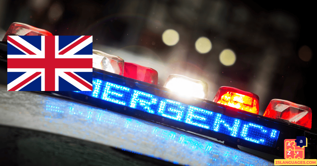 Learn English - Emergency Vocabulary