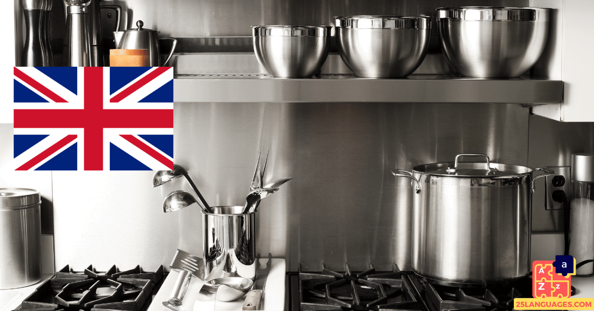 Learn English - Kitchen Utensils