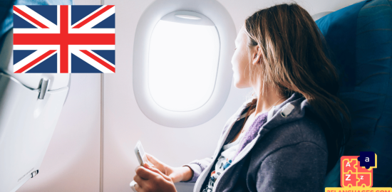 Apprendre l'anglais - phrases dans l'avion