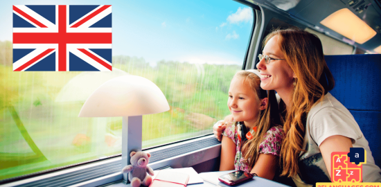 Apprendre l'anglais - phrases dans le train