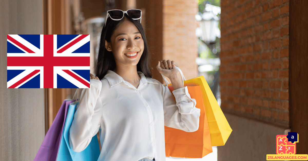 Apprendre l'anglais - Vocabulaire du shopping