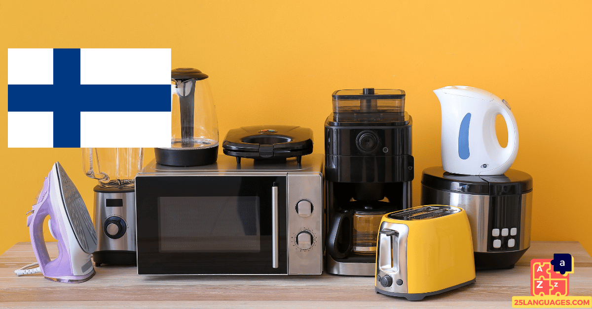 Learn Finnish - Electrical Appliances