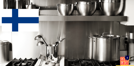 Learn Finnish - Kitchen Utensils