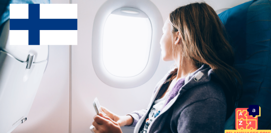 Learn Finnish - Phrases On the airplane