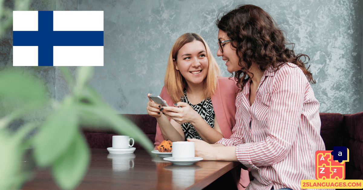 تعلم الفنلندية - عبارات للمحادثات مع الأصدقاء