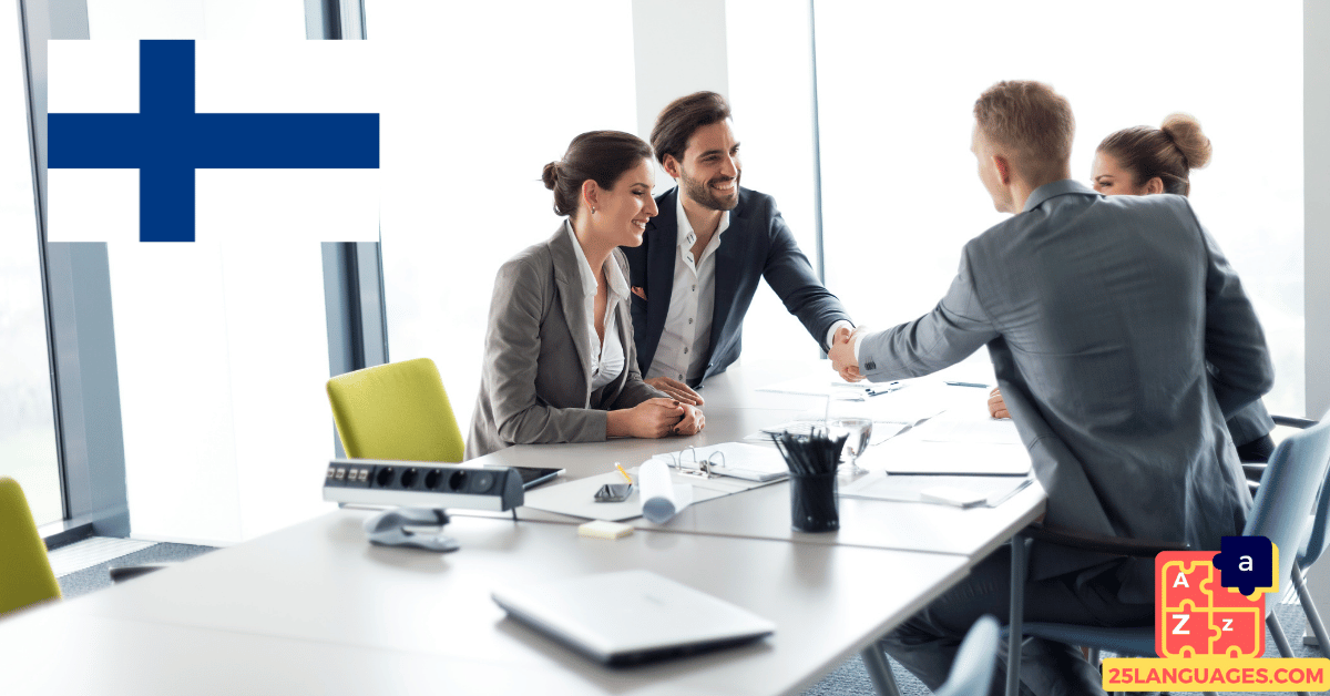 تعلم الفنلندية - عبارات لتقديم النفس