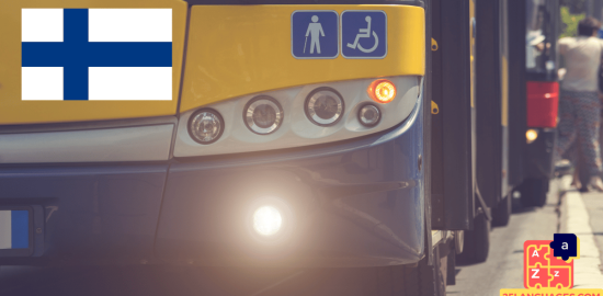 Learn Finnish - Phrases for Public transportation