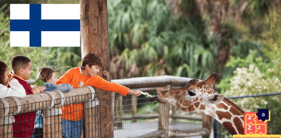 Learn Finnish - Phrases in the zoo