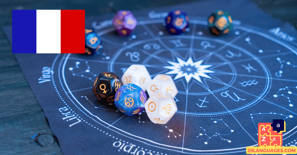 Learn French - Phrases for Personal horoscopes