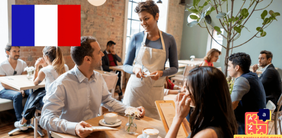 Apprendre le français - phrases au restaurant/café