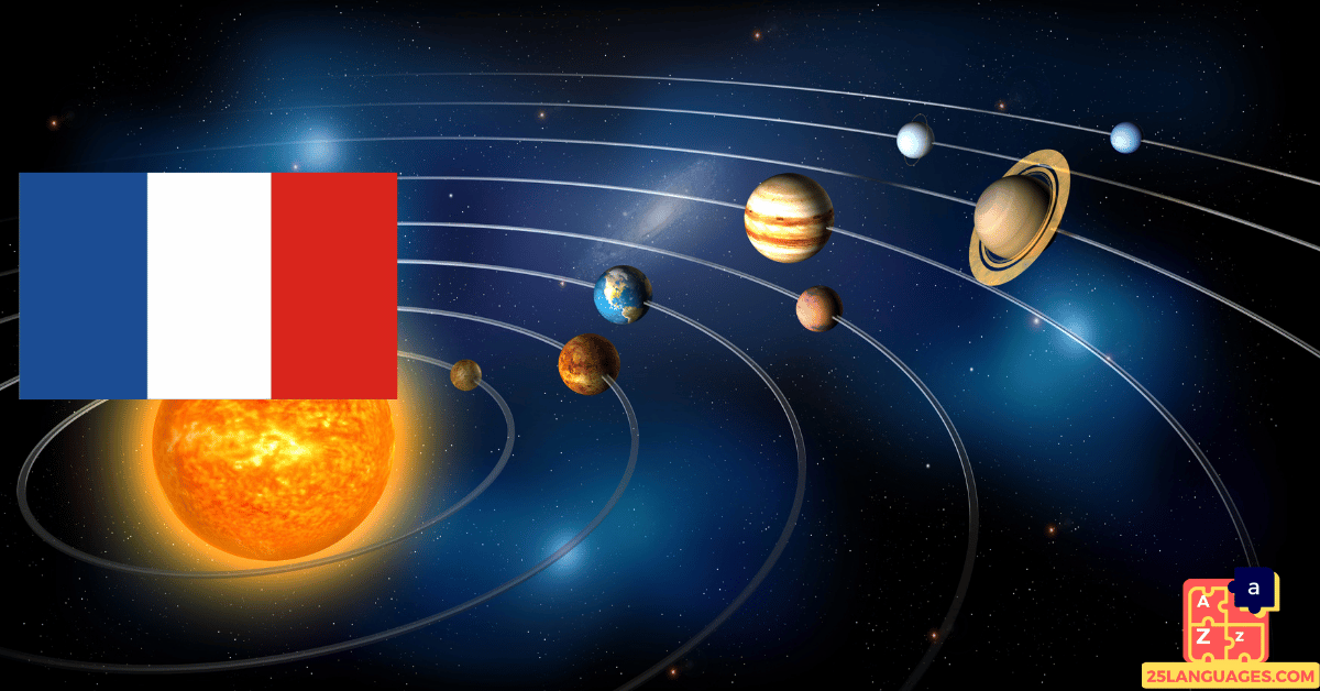 Learn French - Planets of the Solar System