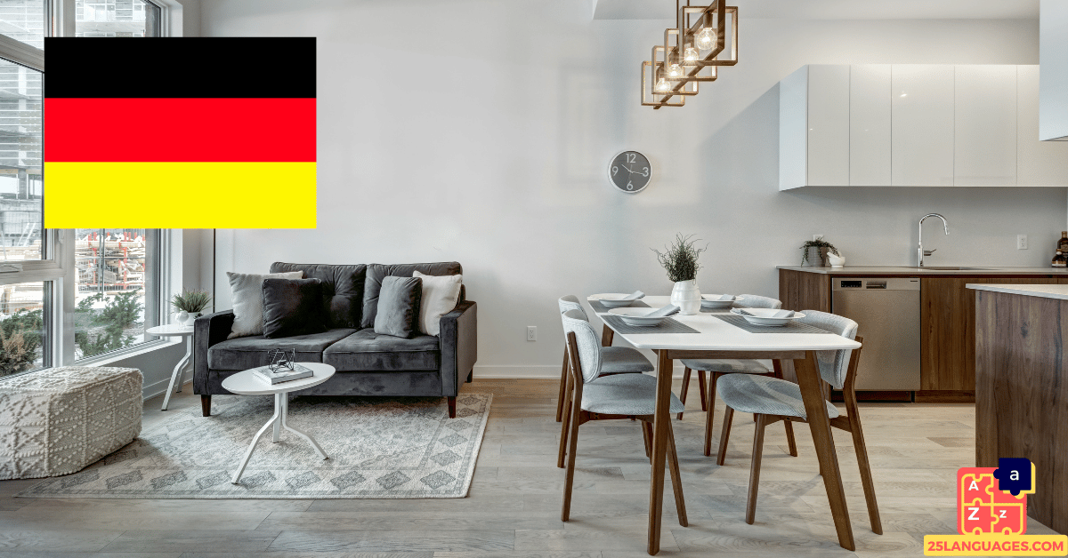 Apprendre l'allemand - Dans l'appartement