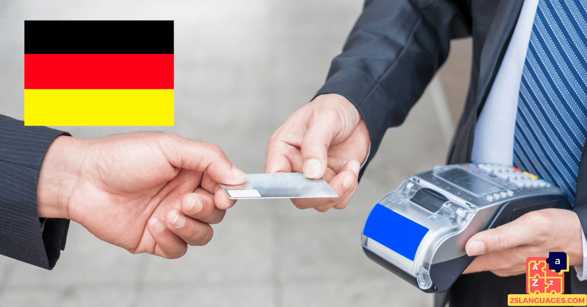 Learn German - Buying and Selling Terms