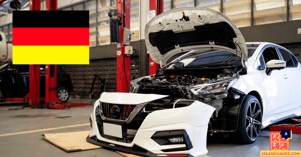 Learn German - Car Parts