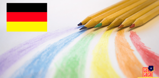 Apprendre l'allemand - Vocabulaire des couleurs