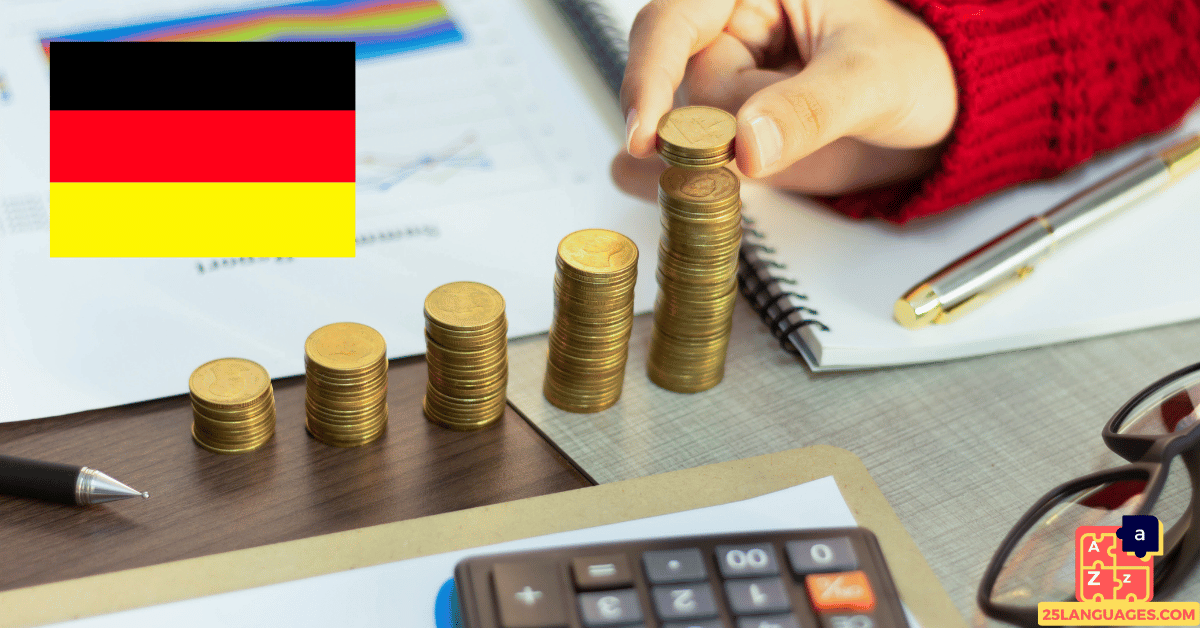 Apprendre l'allemand - Finances