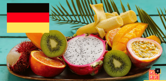 Apprendre l'allemand - Fruits