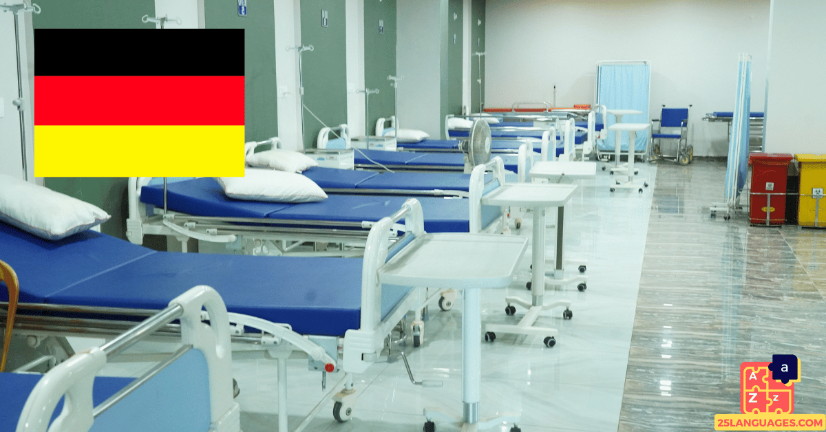 Learn German - At the Hospital