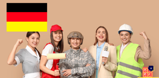 Apprendre l'allemand - Métiers et professions