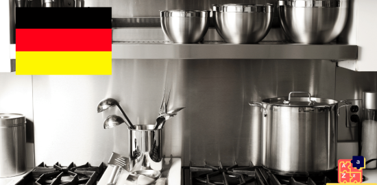 Apprendre l'allemand - Ustensiles de cuisine