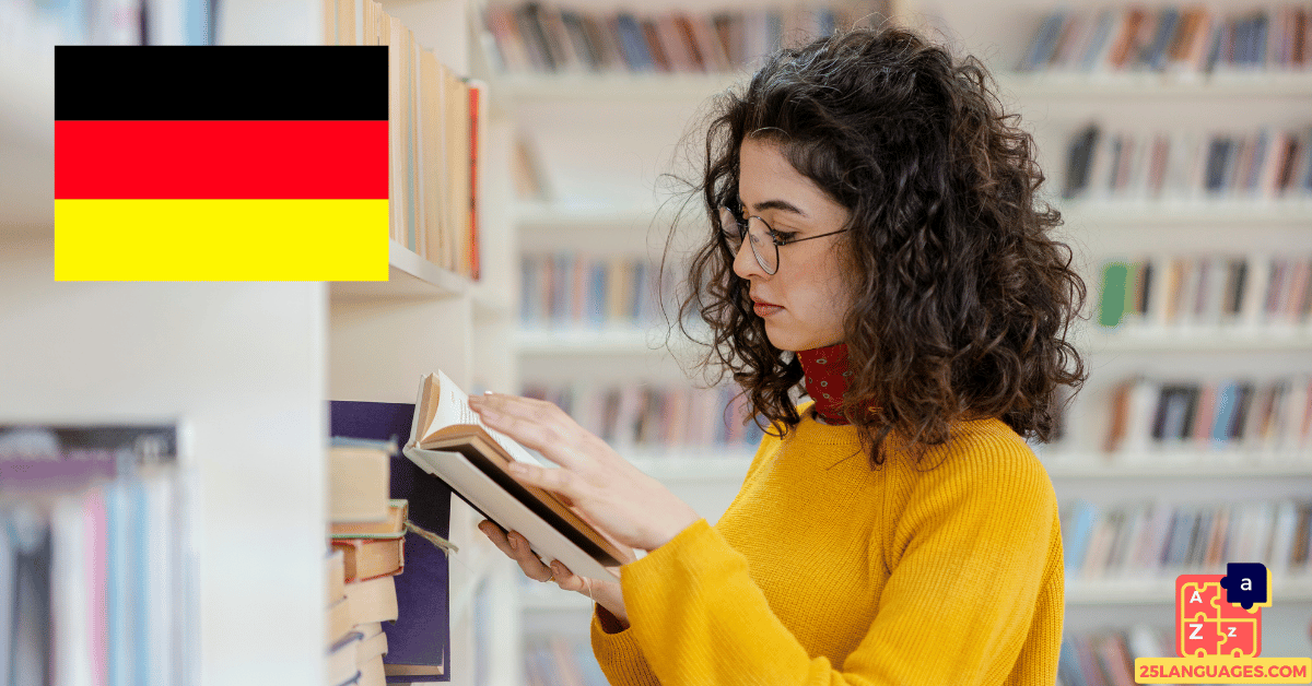 Apprendre l'allemand - Vocabulaire de la bibliothèque