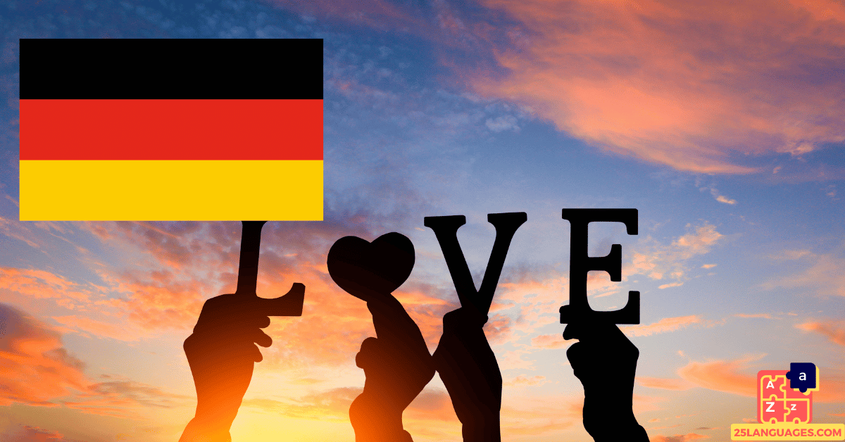 Apprendre l'allemand - Vocabulaire de l'amour