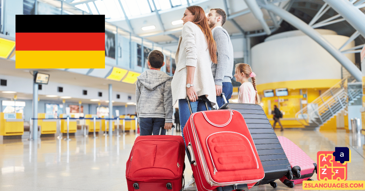 Learn German - Phrases for Travel and airports