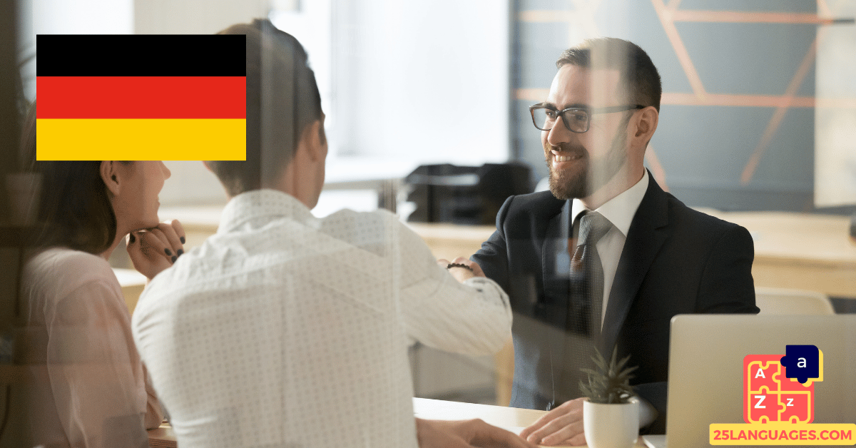 Learn German - Phrases in the bank