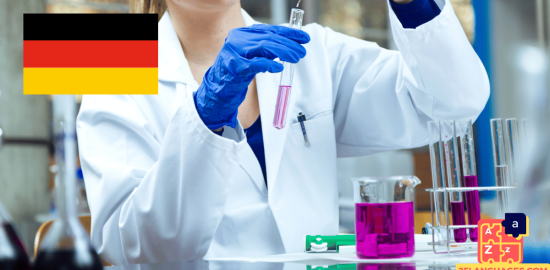 Apprendre l'allemand - dans le laboratoire d'analyses médicales